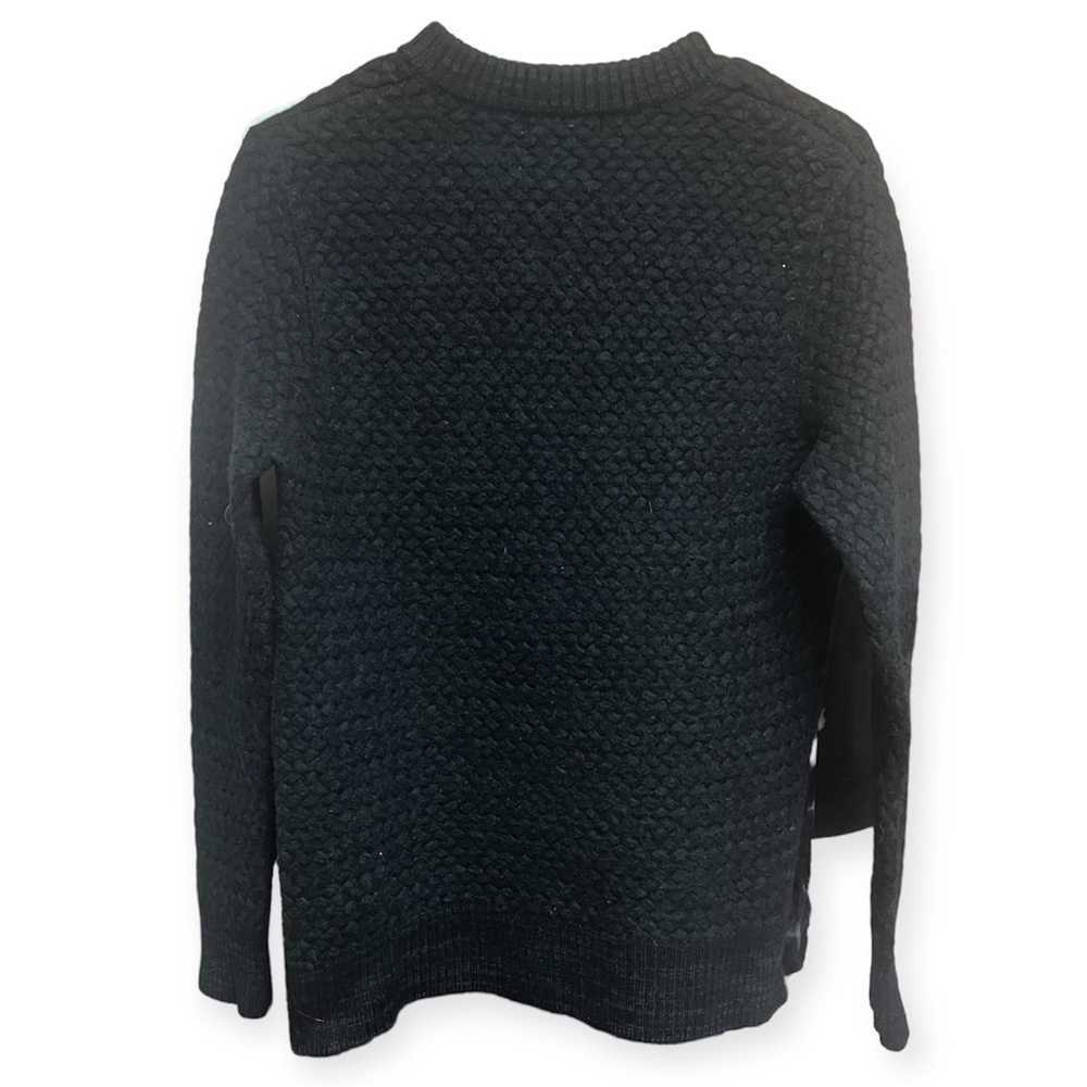 BillTornade Dark Green and Blue Wool Knit Sweater - Picture 3 of 8